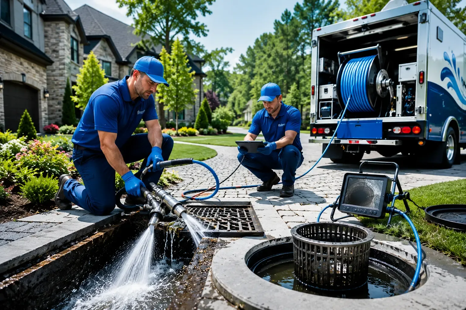 Local outdoor drain cleaning professionals in Caro, MI
